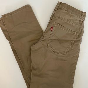 Boys Levi’s 511 slim fit Khakis